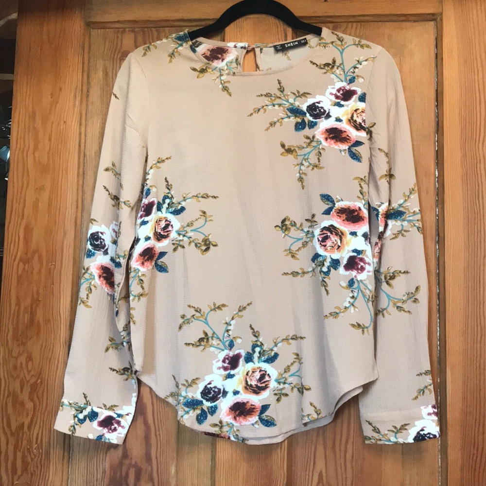 Cream dress shirt